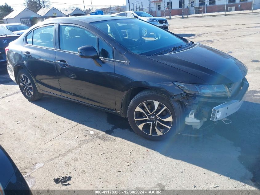 VIN 19XFB2F86DE270280 2013 Honda Civic, EX no.1