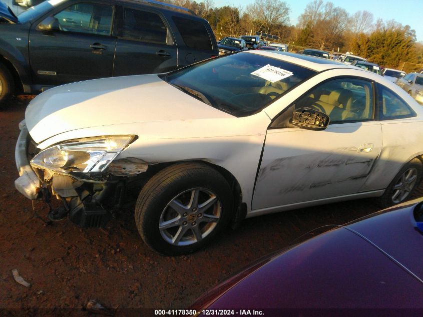 2003 Honda Accord 3.0 Ex VIN: 1HGCM82693A002203 Lot: 41178350