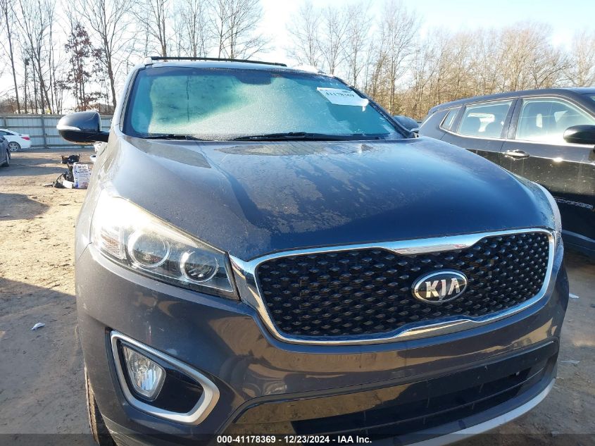 VIN 5XYPHDA59GG020583 2016 KIA SORENTO no.6