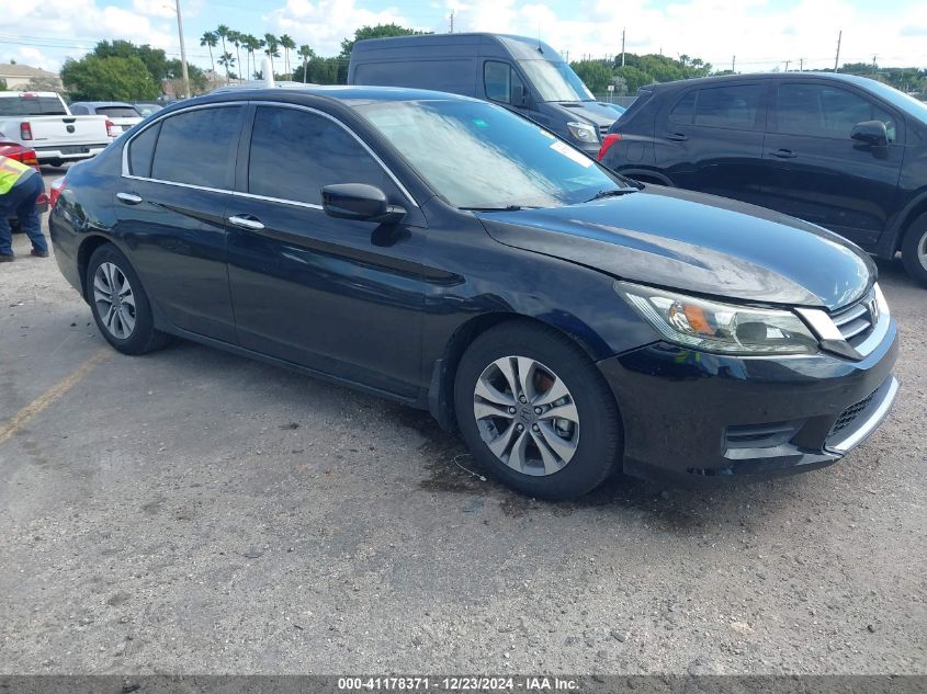 VIN 1HGCR2F37EA306082 2014 Honda Accord, LX no.1