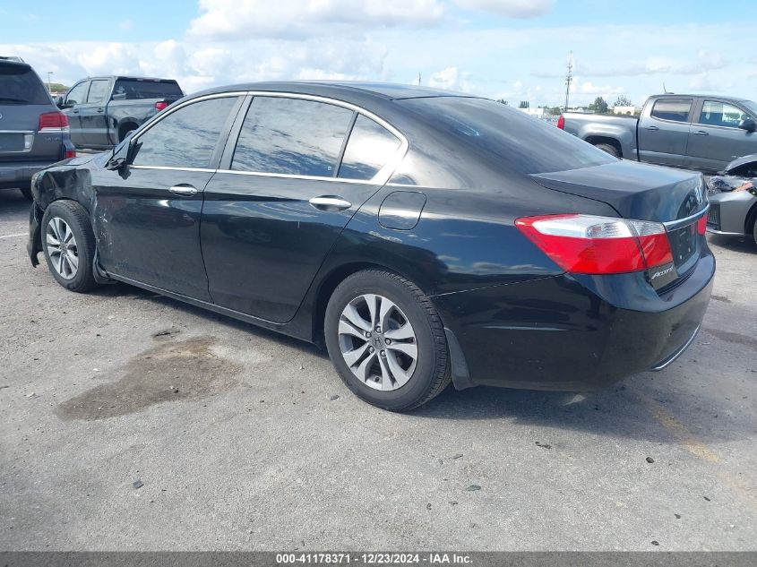 VIN 1HGCR2F37EA306082 2014 Honda Accord, LX no.3