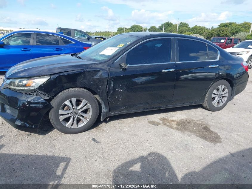 VIN 1HGCR2F37EA306082 2014 Honda Accord, LX no.6