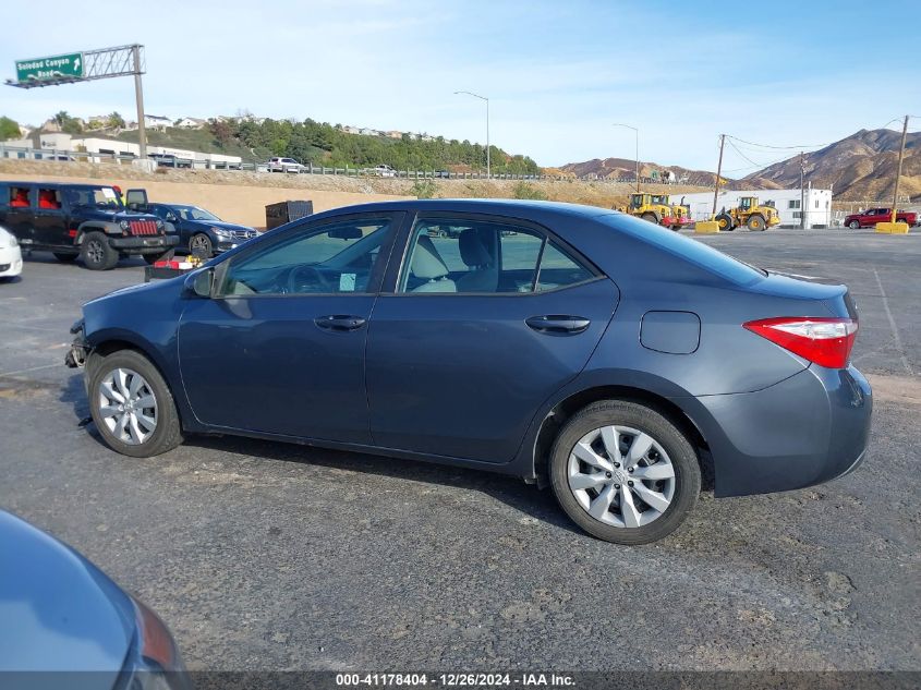 2015 TOYOTA COROLLA LE - 5YFBURHE5FP351793