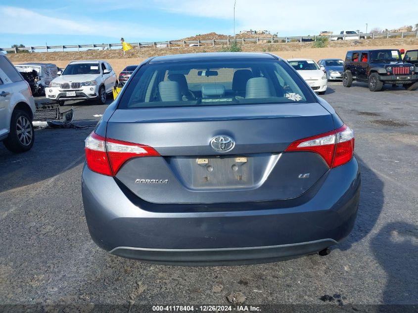 2015 TOYOTA COROLLA LE - 5YFBURHE5FP351793