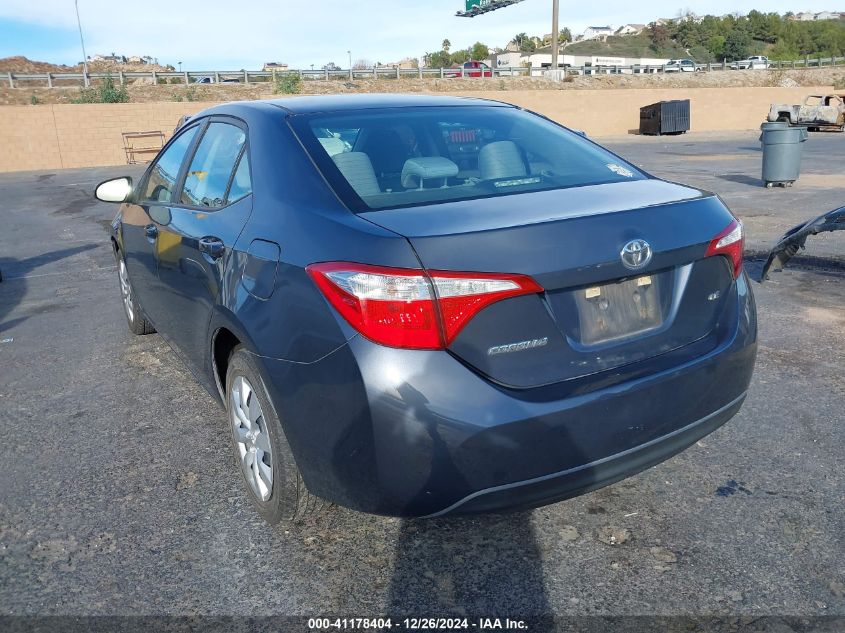 2015 TOYOTA COROLLA LE - 5YFBURHE5FP351793