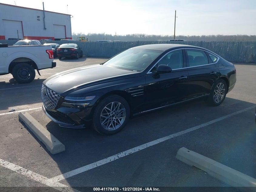 Vin: kmtga4sc3su265504, lot: 41668760, genesis g80 2.5t awd 20252