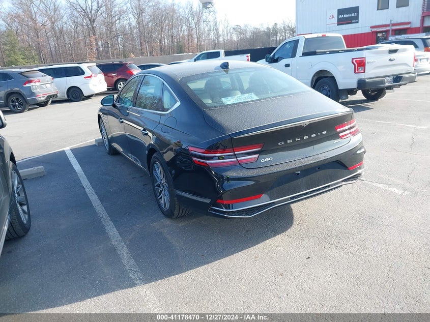 Vin: kmtga4sc3su265504, lot: 41668760, genesis g80 2.5t awd 20253