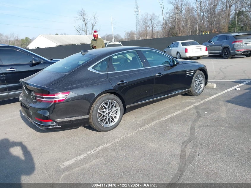 Vin: kmtga4sc3su265504, lot: 41668760, genesis g80 2.5t awd 20254