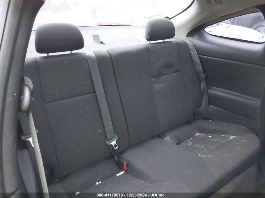 2008 PONTIAC G5 VIN: 1G2AL18F187260618