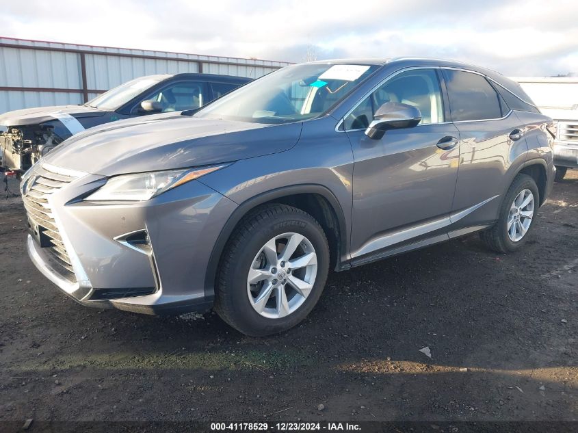 VIN 2T2BZMCA3HC127042 2017 LEXUS RX 350 no.2