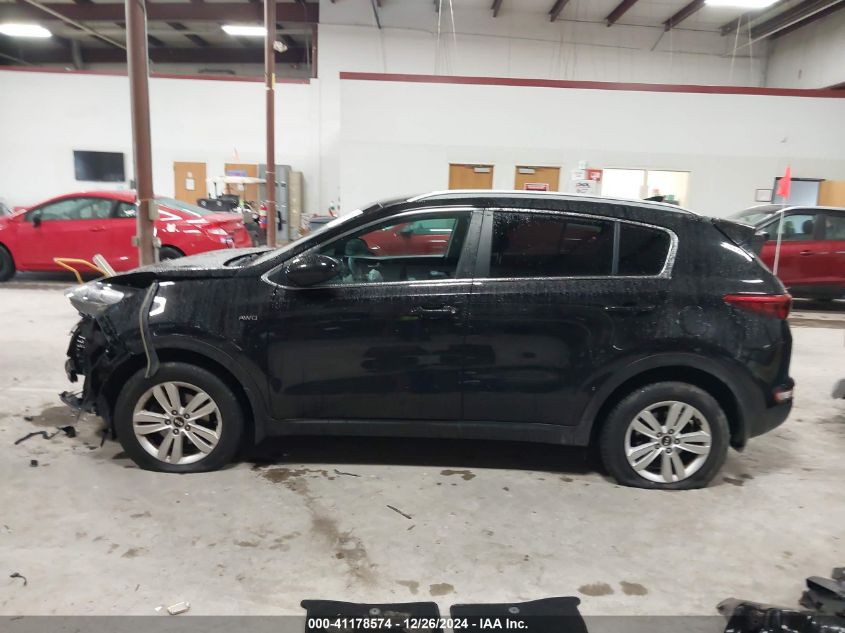 VIN KNDPMCAC1J7353482 2018 KIA Sportage, LX no.14