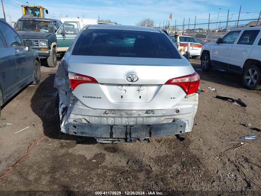 2018 TOYOTA COROLLA LE - 2T1BURHE6JC116439