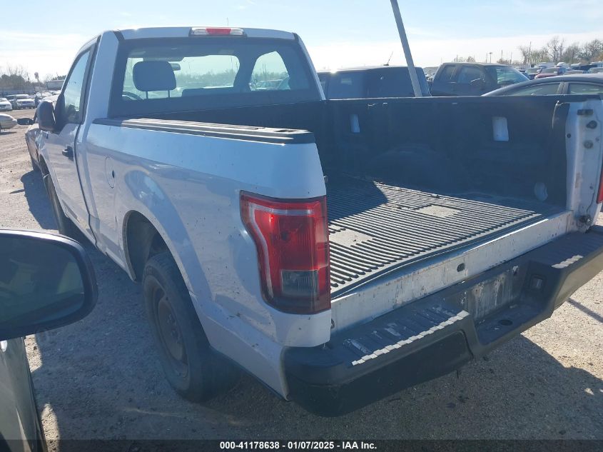 VIN 1FTMF1C86FKD17382 2015 Ford F-150, XL no.3