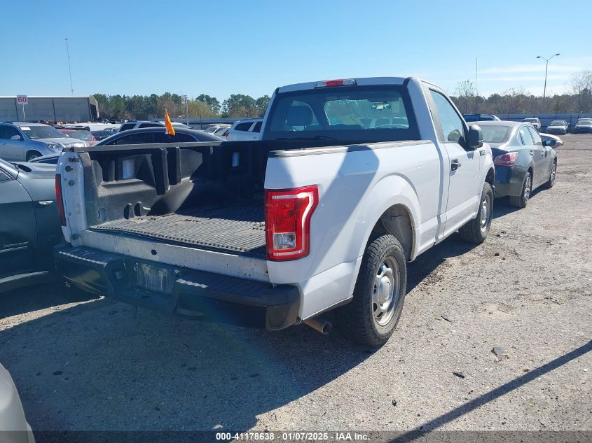 VIN 1FTMF1C86FKD17382 2015 Ford F-150, XL no.4