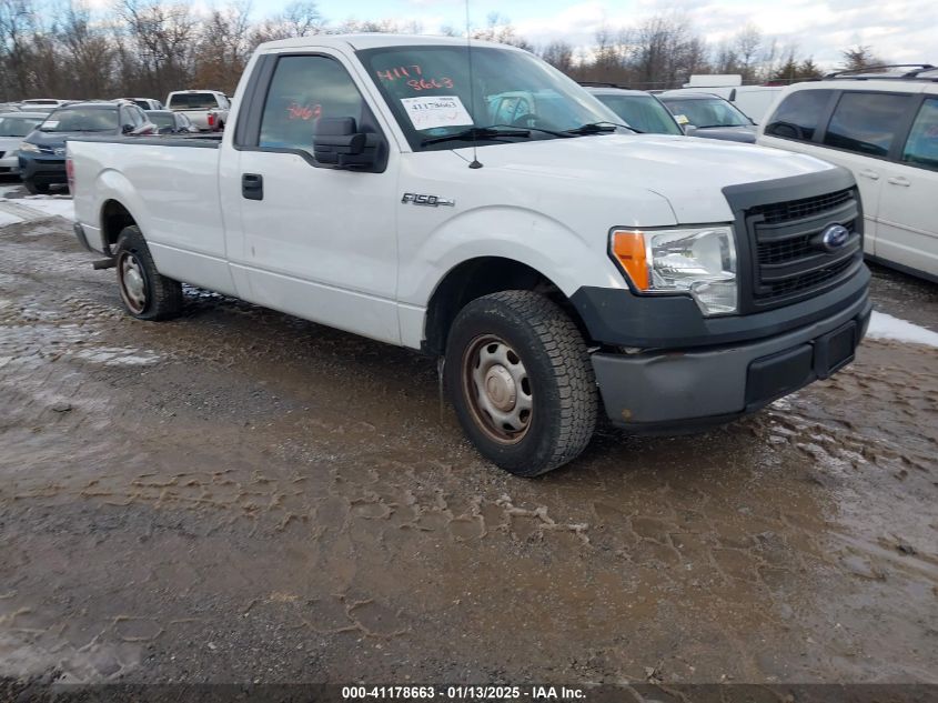 VIN 1FTMF1CMXEKD41504 2014 FORD F-150 no.1