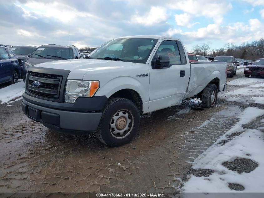 VIN 1FTMF1CMXEKD41504 2014 FORD F-150 no.2