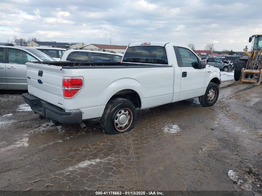 VIN 1FTMF1CMXEKD41504 2014 FORD F-150 no.4