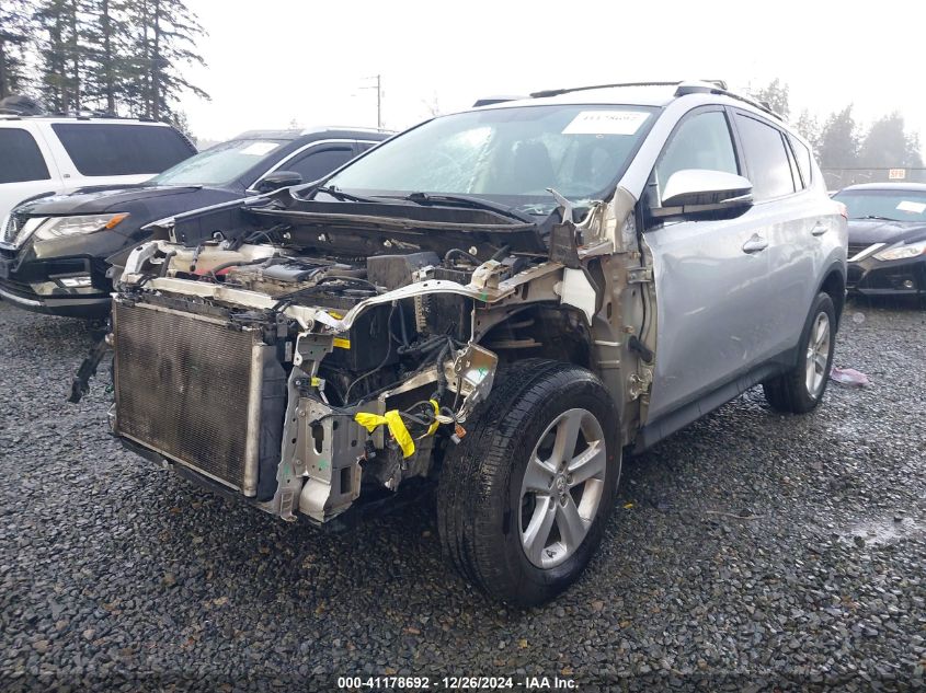 VIN 2T3RFREV9DW018819 2013 Toyota RAV4, Xle no.2