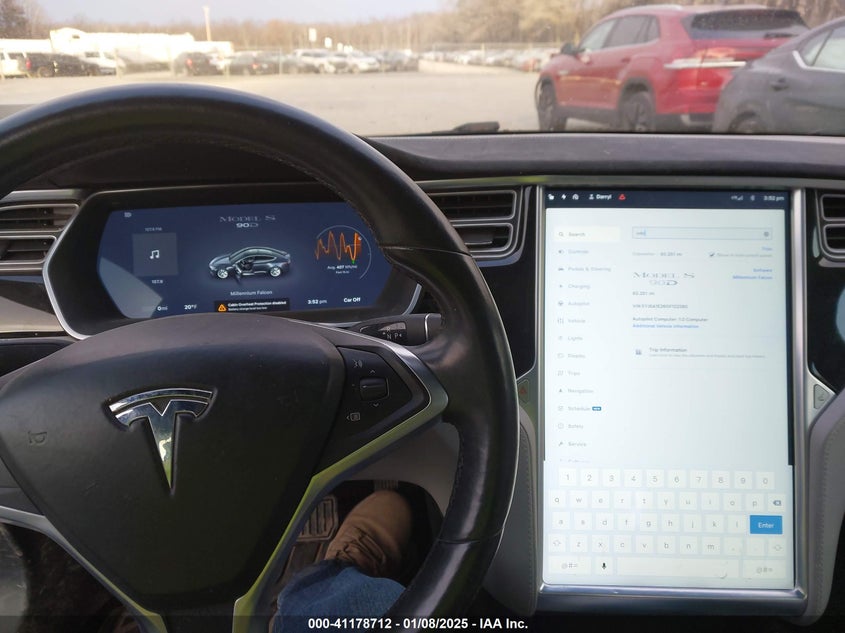 2016 TESLA MODEL S VIN: 5YJSA1E26GF122380