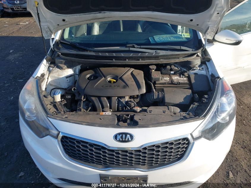 VIN KNAFZ4A89E5162583 2014 KIA Forte, EX no.10