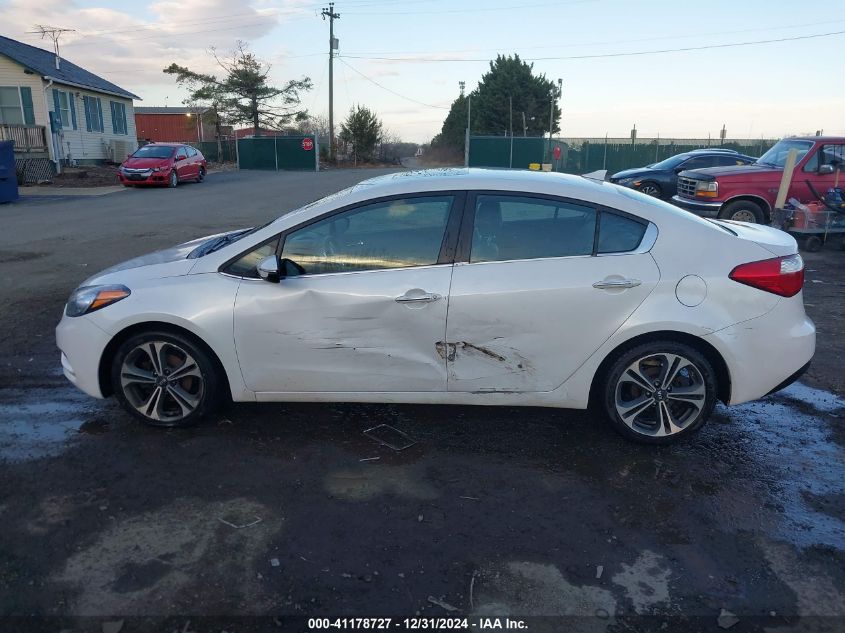 VIN KNAFZ4A89E5162583 2014 KIA Forte, EX no.14