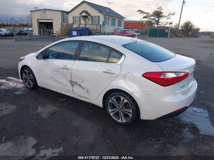 VIN KNAFZ4A89E5162583 2014 KIA Forte, EX no.3