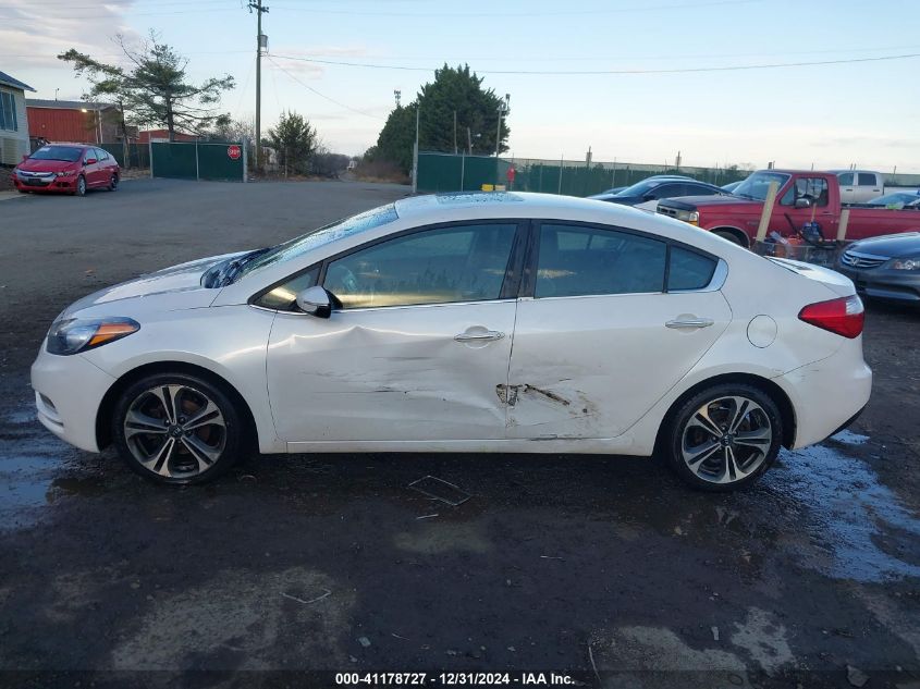 VIN KNAFZ4A89E5162583 2014 KIA Forte, EX no.6