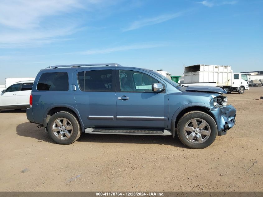 2010 Nissan Armada Platinum VIN: 5N1BA0NE2AN618611 Lot: 41178764