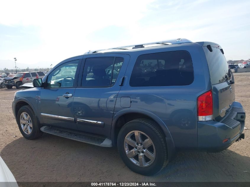 2010 Nissan Armada Platinum VIN: 5N1BA0NE2AN618611 Lot: 41178764