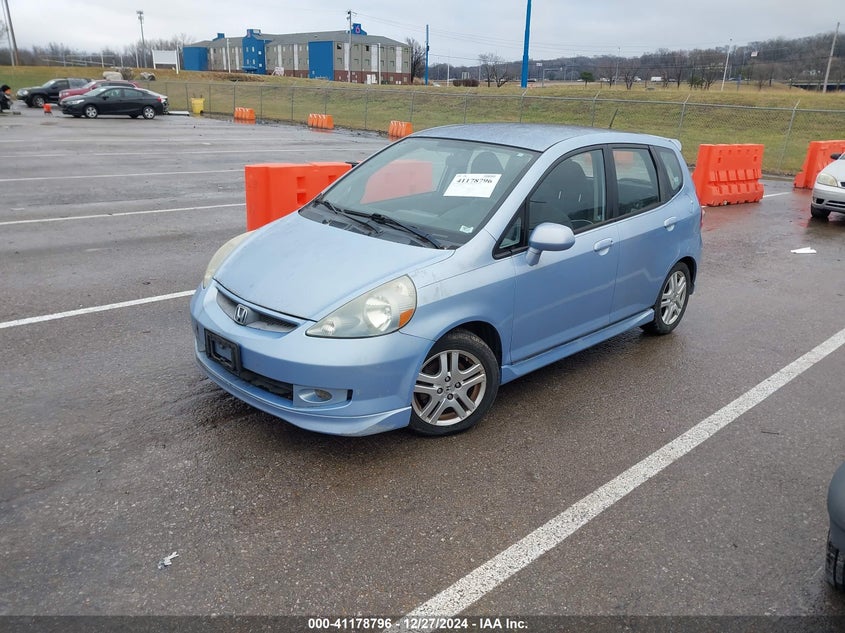 2008 HONDA FIT VIN: JHMGD38678S049448
