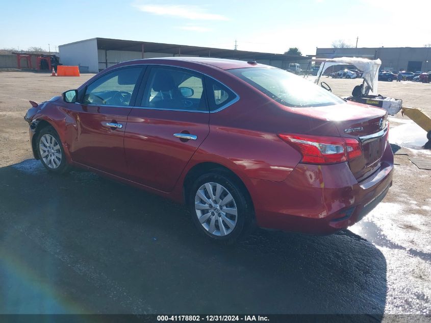 VIN 3N1AB7AP7GY242614 2016 Nissan Sentra, Fe+ S/S/S... no.3