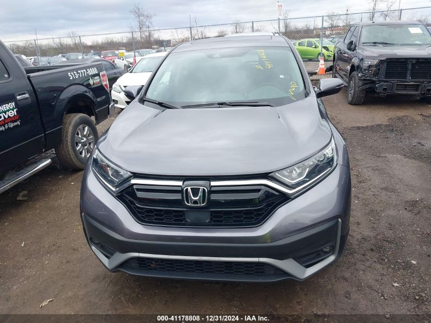 2022 HONDA CR-V AWD EX-L - 7FARW2H83NE048181