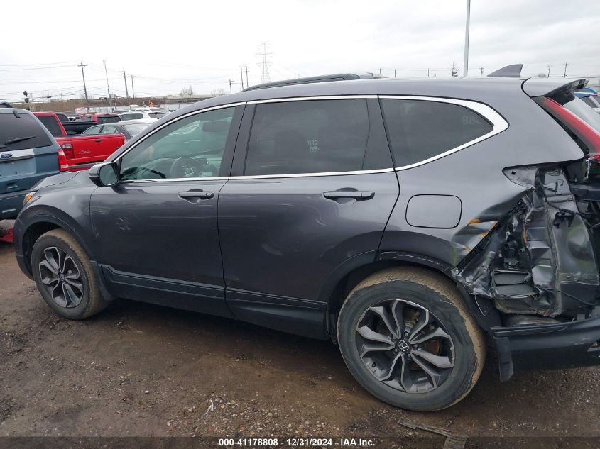 2022 HONDA CR-V AWD EX-L - 7FARW2H83NE048181