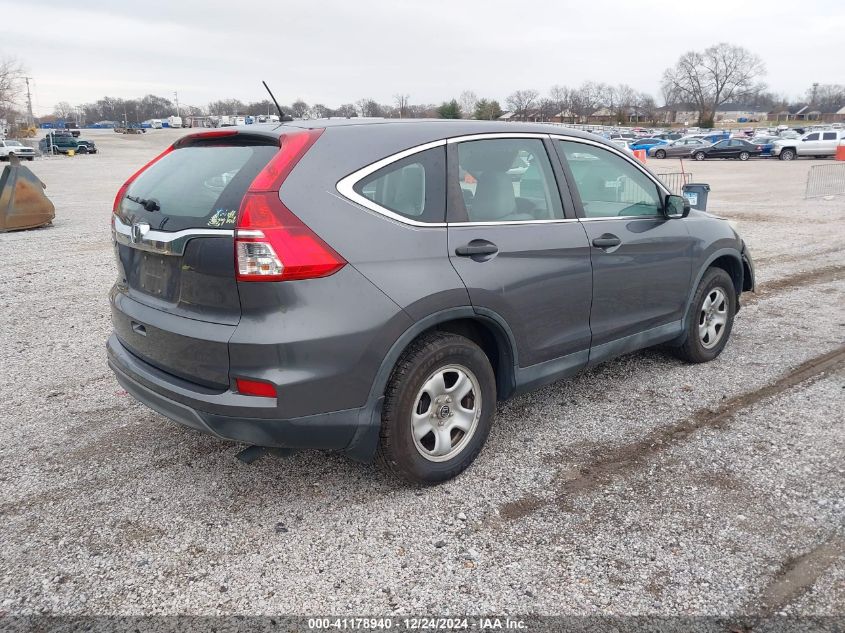 VIN 2HKRM3H32FH547083 2015 Honda CR-V, LX no.4