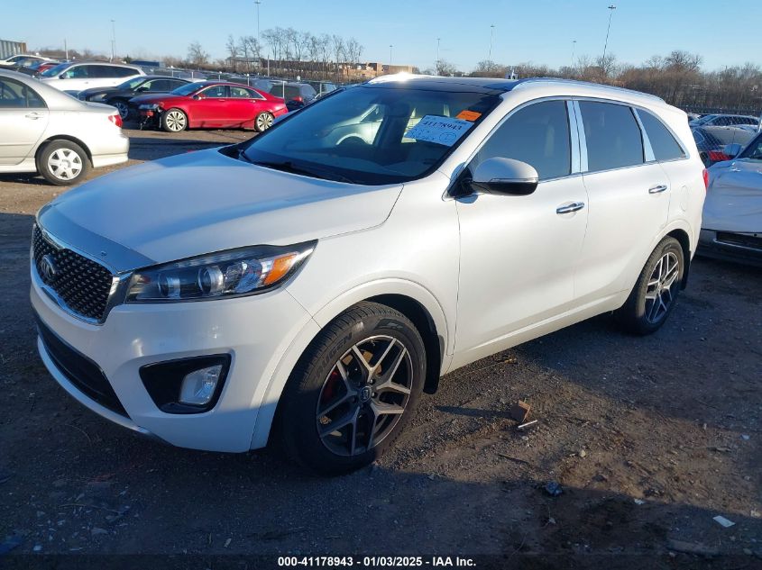 2016 KIA SORENTO 3.3L SX - 5XYPK4A52GG073529