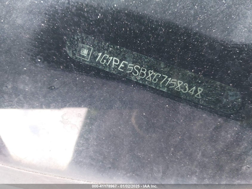 2016 CHEVROLET CRUZE LIMITED 1LT AUTO - 1G1PE5SB8G7158348