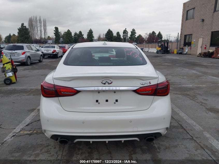 2019 INFINITI Q50 3.0T RED SPORT 400 - JN1FV7AP0KM780080