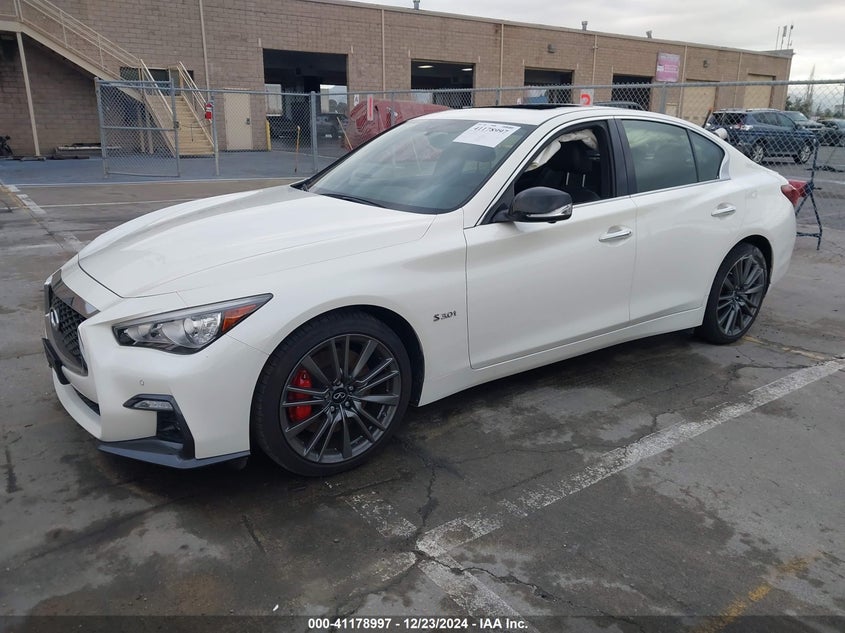 2019 INFINITI Q50 3.0T RED SPORT 400 - JN1FV7AP0KM780080