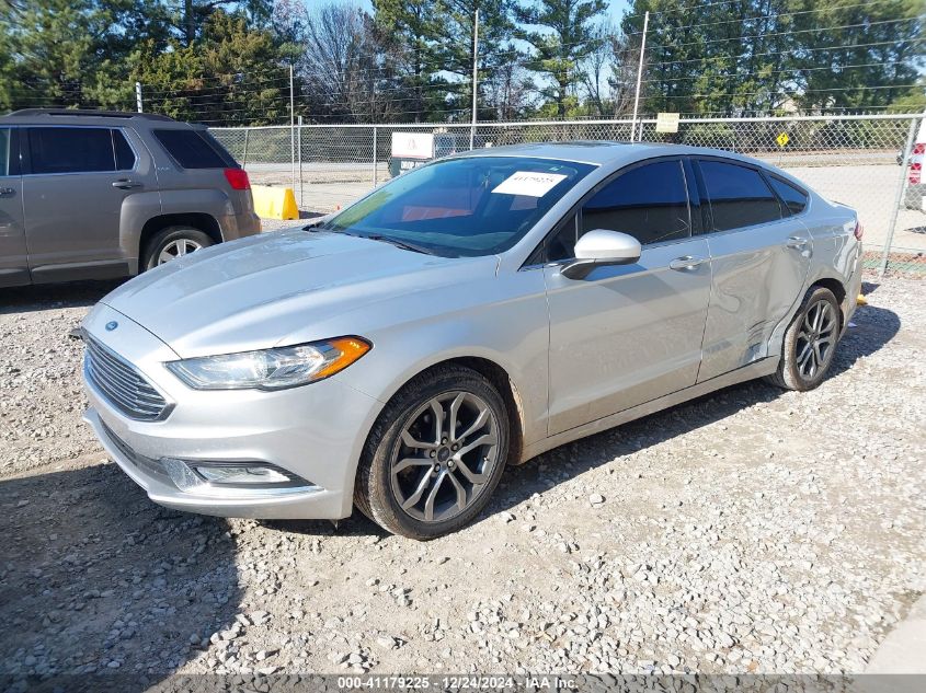 VIN 3FA6P0H73HR391542 2017 Ford Fusion, SE no.2