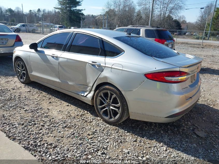 VIN 3FA6P0H73HR391542 2017 Ford Fusion, SE no.3