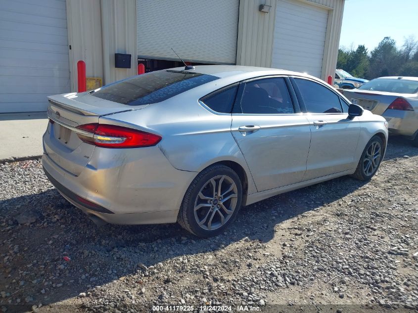 VIN 3FA6P0H73HR391542 2017 Ford Fusion, SE no.4