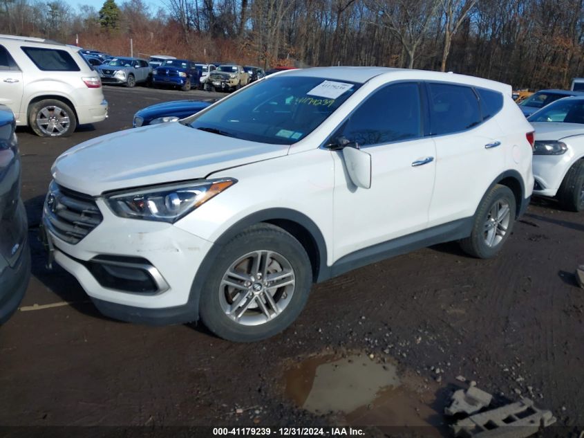 VIN 5NMZTDLB6HH020185 2017 Hyundai Santa Fe, Sport... no.2