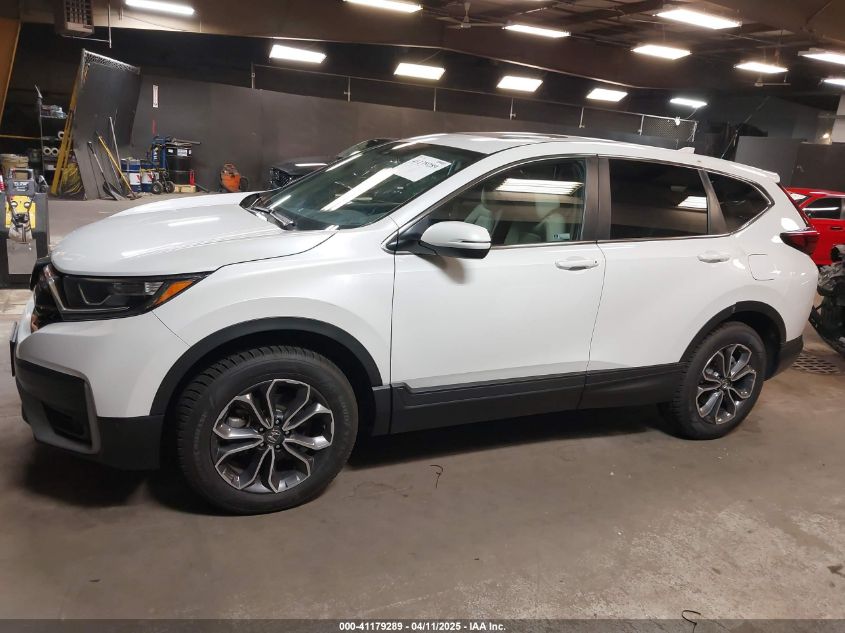 2021 Honda Cr-V Awd Ex-L VIN: 2HKRW2H83MH653796 Lot: 41179289