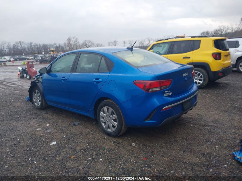 2023 Kia Rio S VIN: 3KPA24AD1PE587687 Lot: 41179291