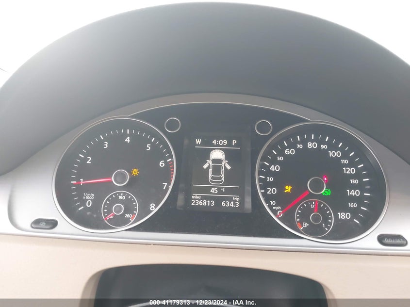 2013 VOLKSWAGEN CC VIN: WVWBN7AN0DE504036