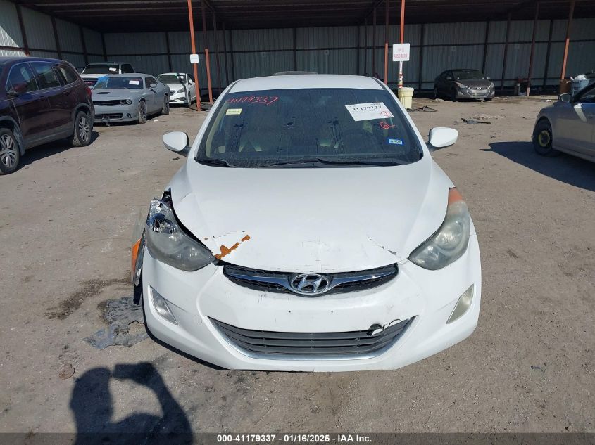 2013 Hyundai Elantra Gls VIN: 5NPDH4AE1DH210398 Lot: 41179337