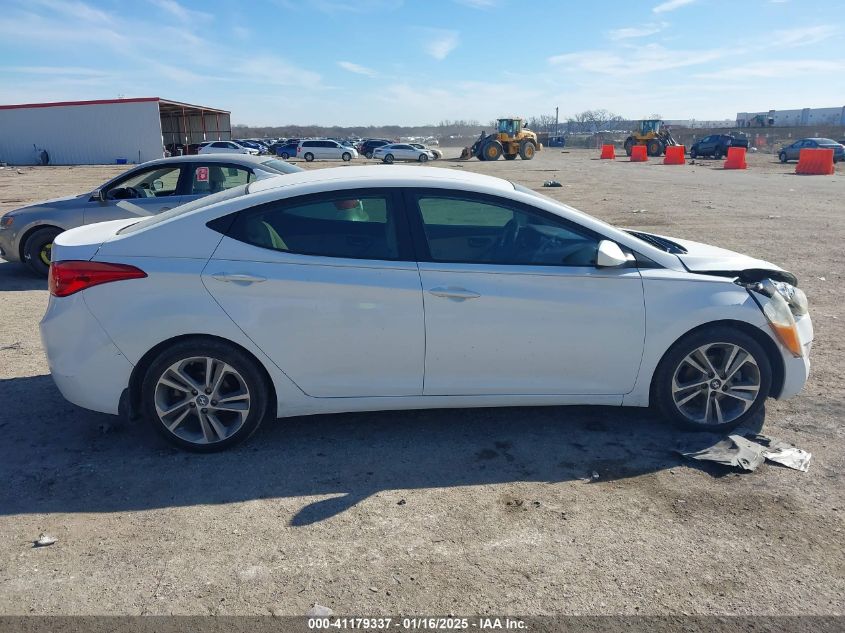 2013 Hyundai Elantra Gls VIN: 5NPDH4AE1DH210398 Lot: 41179337