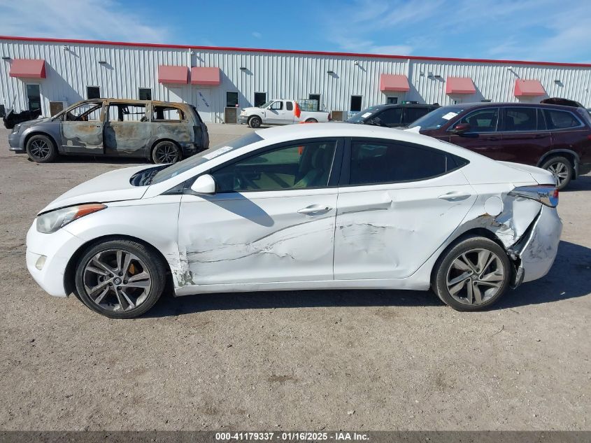 2013 Hyundai Elantra Gls VIN: 5NPDH4AE1DH210398 Lot: 41179337