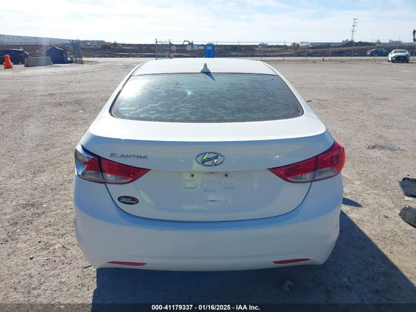 2013 Hyundai Elantra Gls VIN: 5NPDH4AE1DH210398 Lot: 41179337