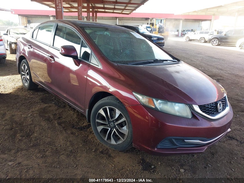 2013 HONDA CIVIC VIN: 19XFB2F81DE091726